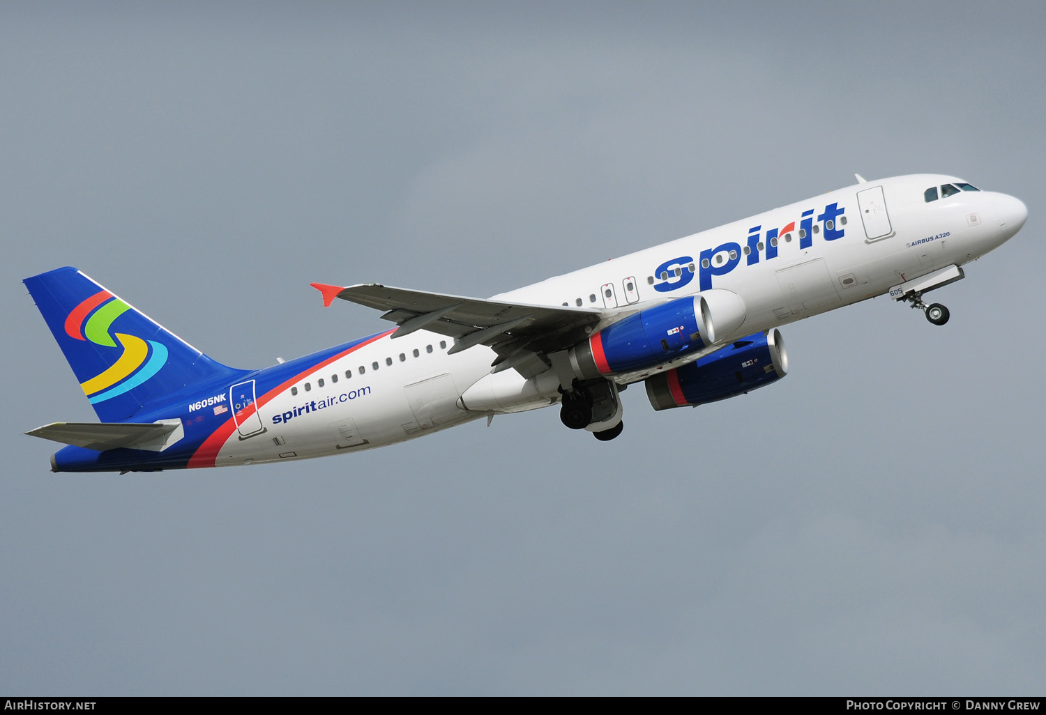 Aircraft Photo of N605NK | Airbus A320-232 | Spirit Airlines | AirHistory.net #156602