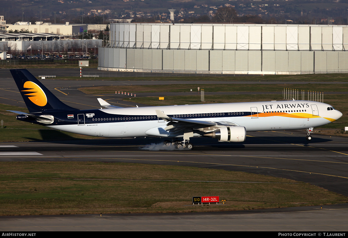 Aircraft Photo of F-WWYX | Airbus A330-302 | Jet Airways | AirHistory.net #156616