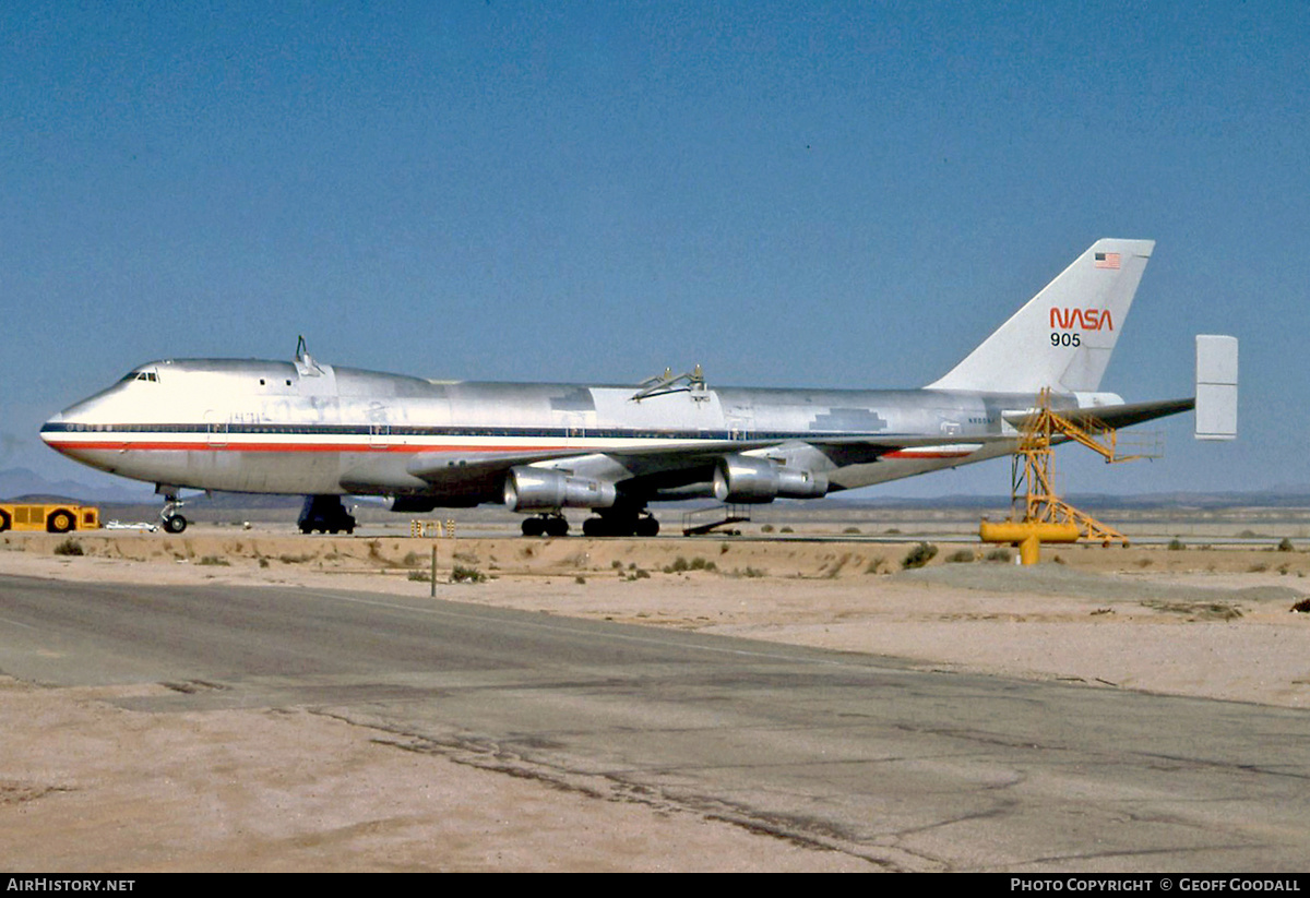 Aircraft Photo of N905NA / NASA 905 | Boeing 747-123(SCA) | NASA - National Aeronautics and Space Administration | AirHistory.net #156645