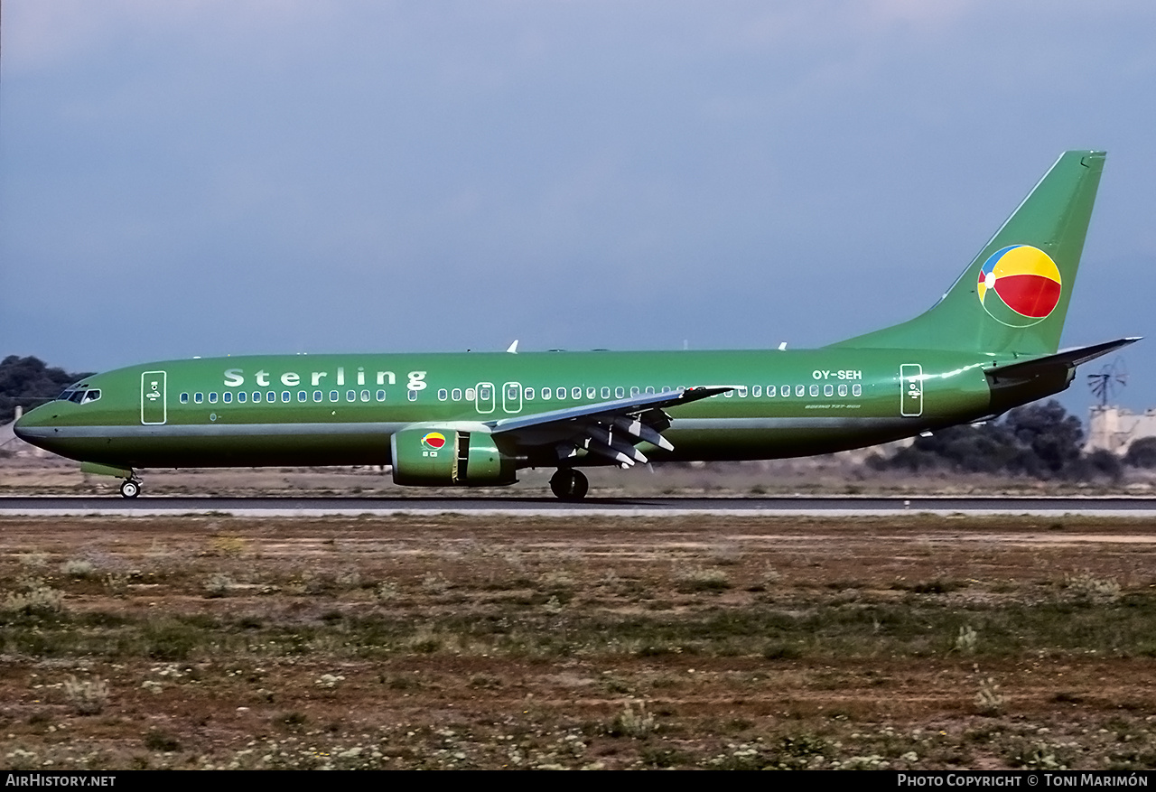 Aircraft Photo of OY-SEH | Boeing 737-85H | Sterling European Airlines | AirHistory.net #156652