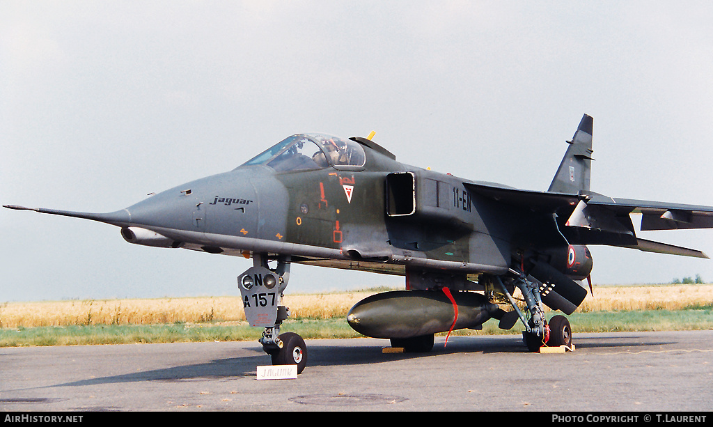 Aircraft Photo of A157 | Sepecat Jaguar A | France - Air Force | AirHistory.net #156656