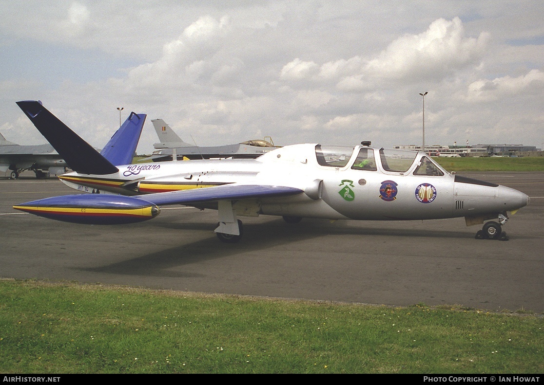 Aircraft Photo of MT14 | Fouga CM-170R Magister | Belgium - Air Force | AirHistory.net #156659