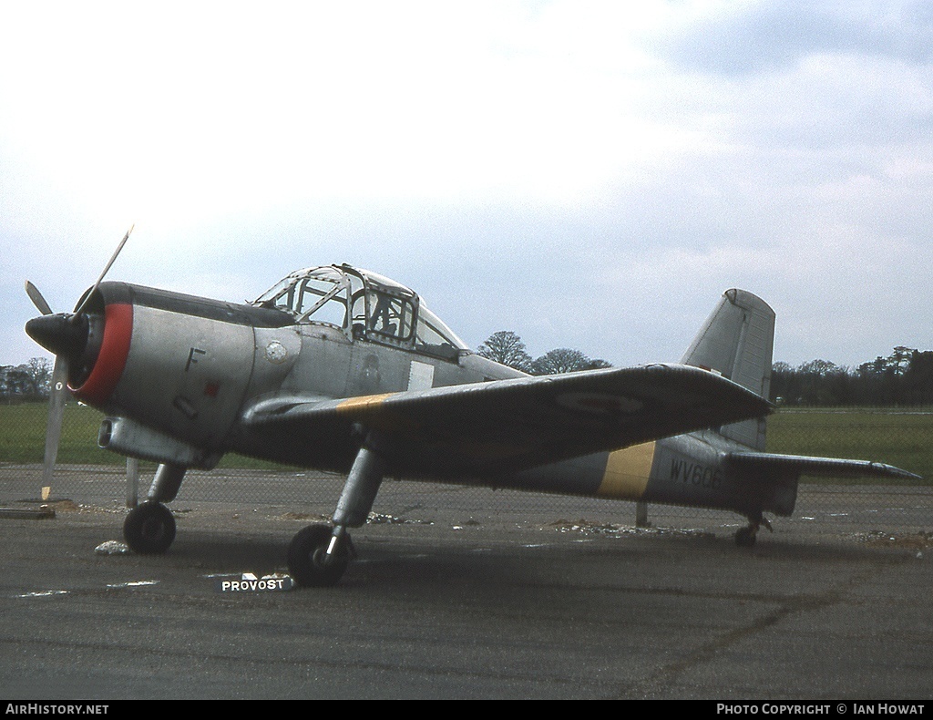 Aircraft Photo of WV606 | Percival P.56 Provost T1 | UK - Air Force | AirHistory.net #156661