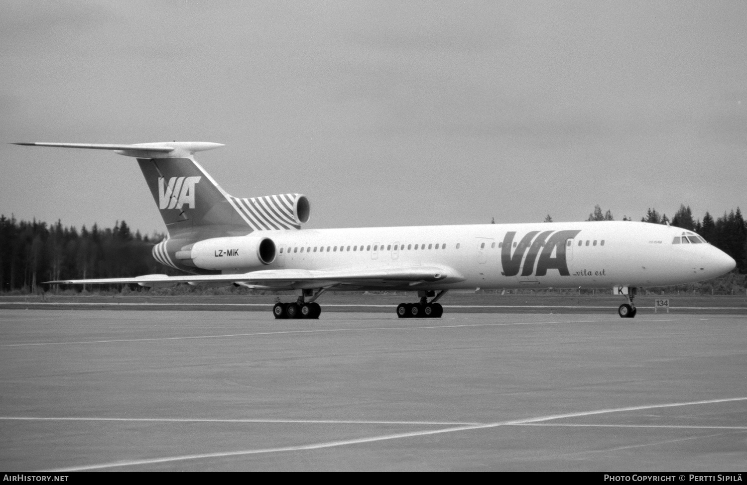 Aircraft Photo of LZ-MIK | Tupolev Tu-154M | VIA - Air VIA Bulgarian Airways | AirHistory.net #156676