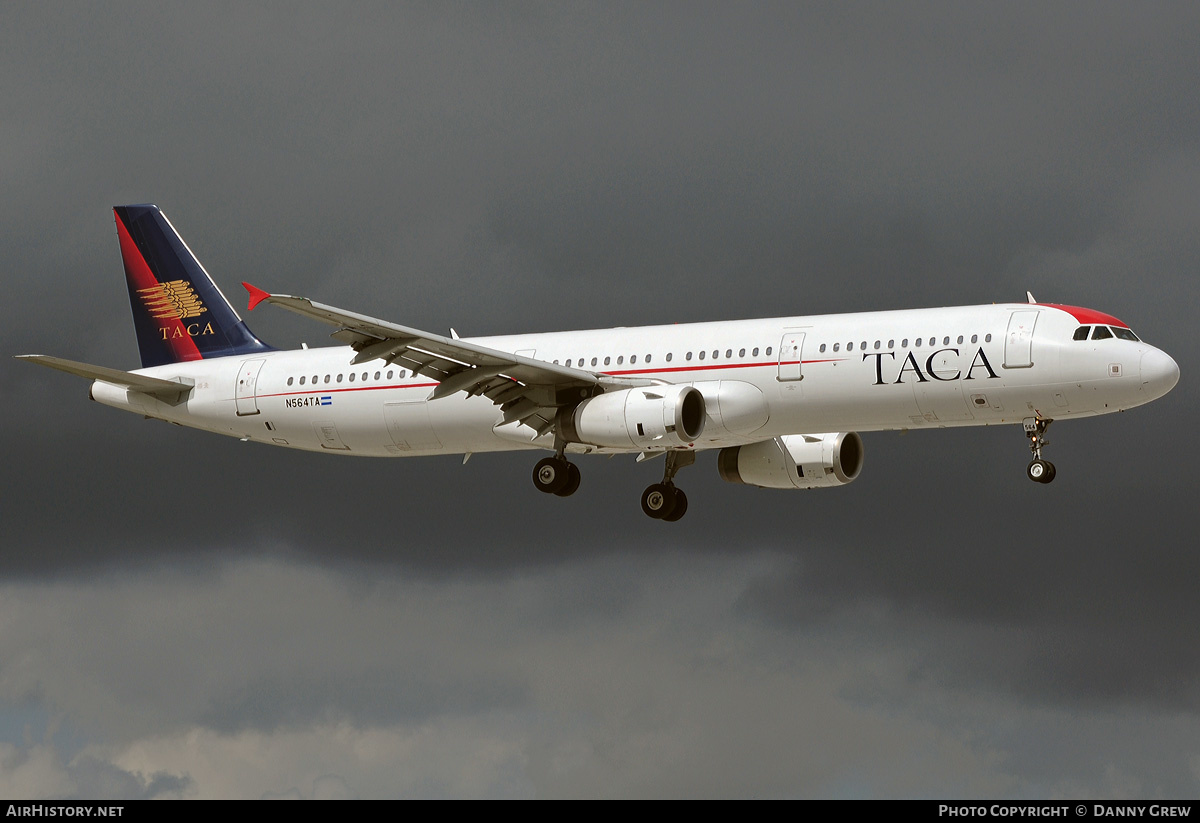 Aircraft Photo of N564TA | Airbus A321-231 | TACA - Transportes Aéreos Centro Americanos | AirHistory.net #156677