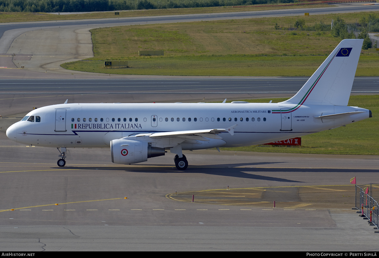 Aircraft Photo of MM62209 | Airbus ACJ319 (A319-115/CJ) | Italy - Air Force | AirHistory.net #156679