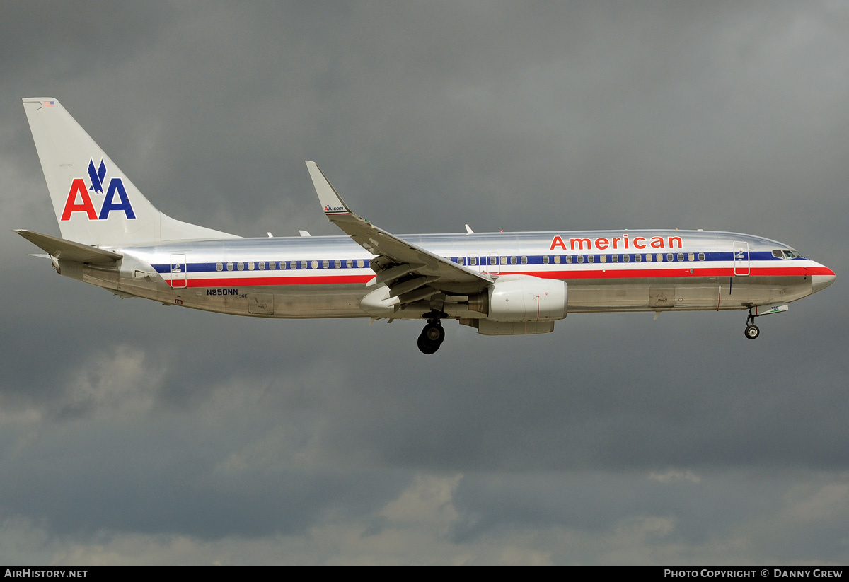 Aircraft Photo of N850NN | Boeing 737-823 | American Airlines | AirHistory.net #156686