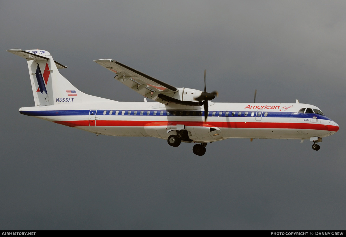 Aircraft Photo of N355AT | ATR ATR-72-212 | American Eagle | AirHistory.net #156688