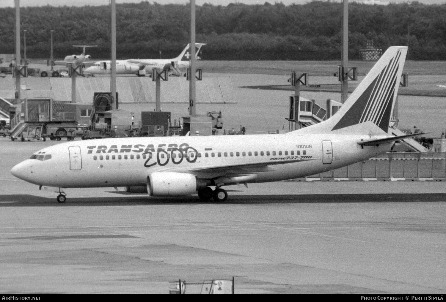 Aircraft Photo of N101UN | Boeing 737-7K9 | Transaero Airlines | AirHistory.net #156709