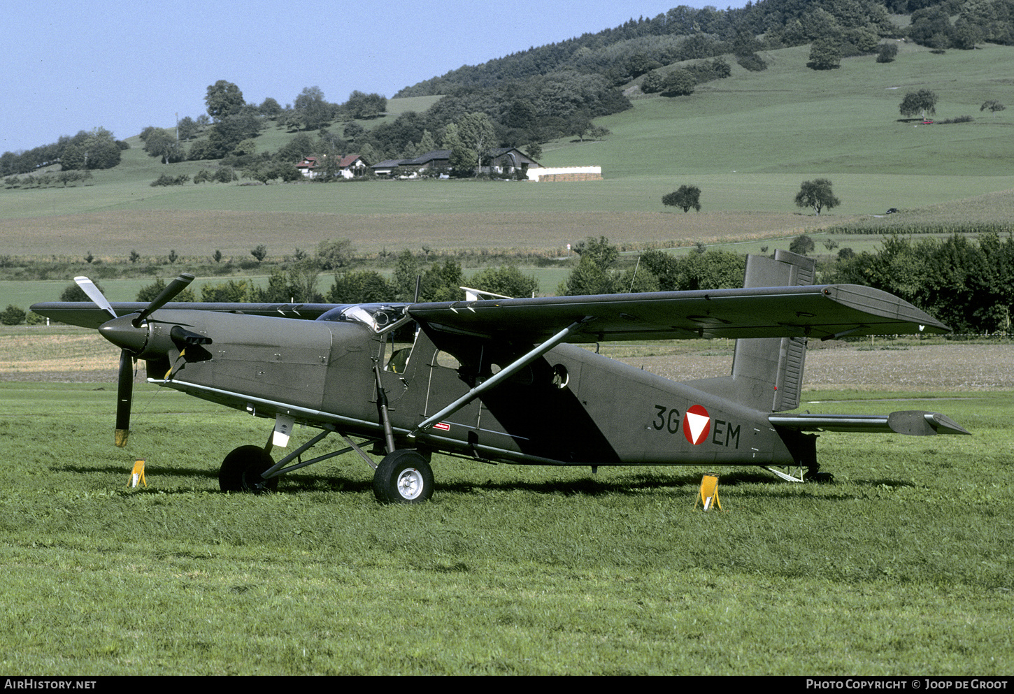 Aircraft Photo of 3G-EM | Pilatus PC-6/B2-H2 Turbo Porter | Austria - Air Force | AirHistory.net #156710