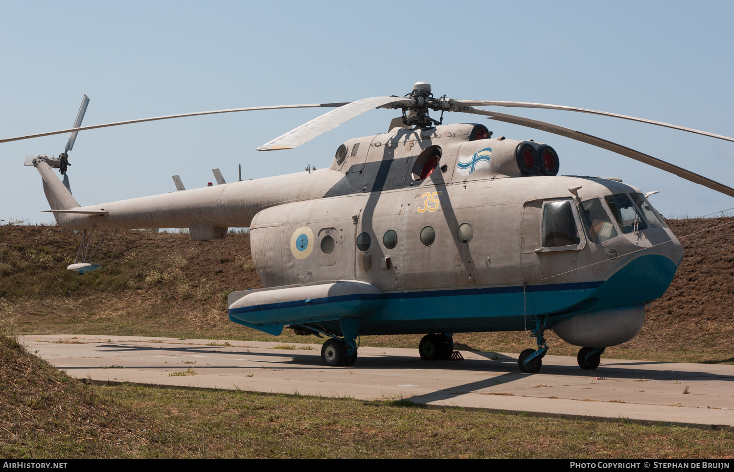 Aircraft Photo of 35 yellow | Mil Mi-14PL | Ukraine - Navy | AirHistory.net #156719