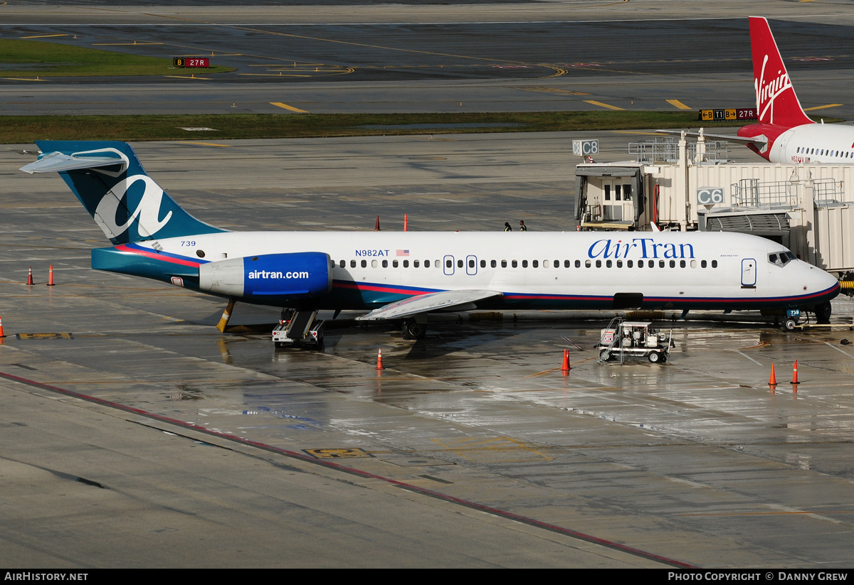 Aircraft Photo of N982AT | Boeing 717-2BD | AirTran | AirHistory.net #156728