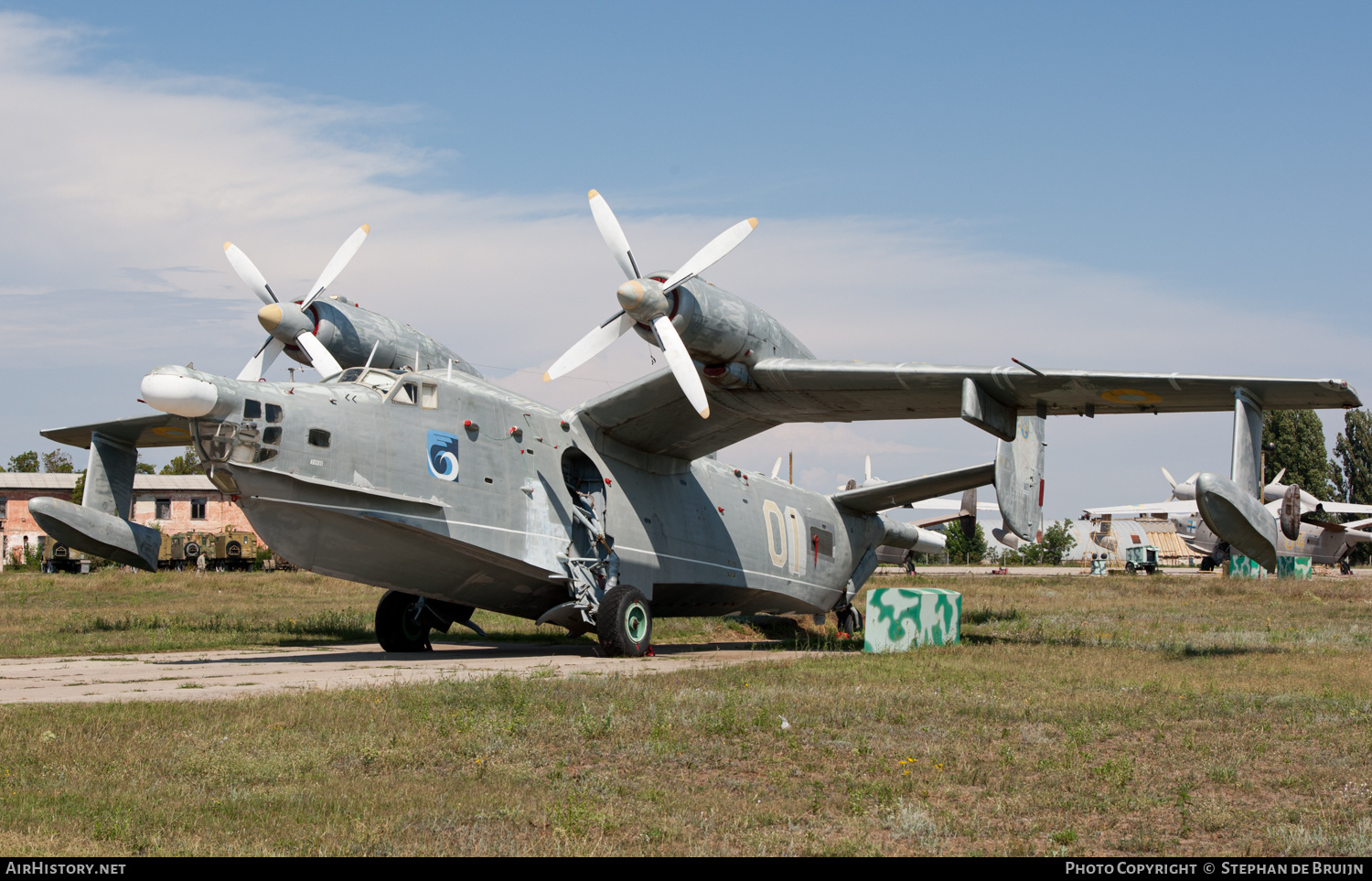 Aircraft Photo of 01 yellow | Beriev Be-12PL Chaika | Ukraine - Navy | AirHistory.net #156739