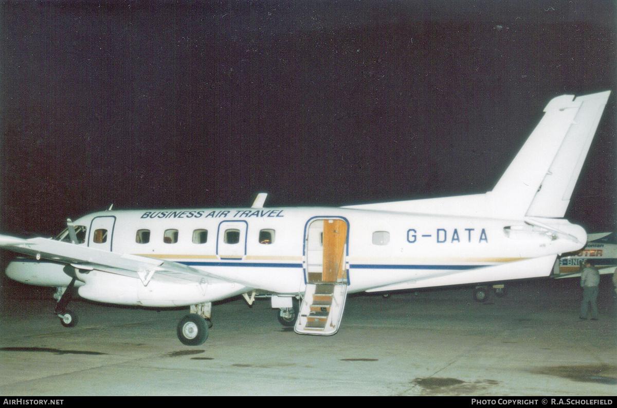 Aircraft Photo of G-DATA | Embraer EMB-110P2 Bandeirante | Business Air Travel | AirHistory.net #156749
