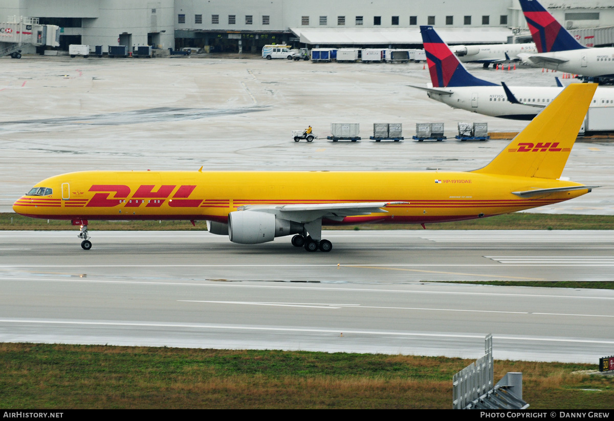 Aircraft Photo of HP-1910DAE | Boeing 757-27A(PCF) | DHL International | AirHistory.net #156751
