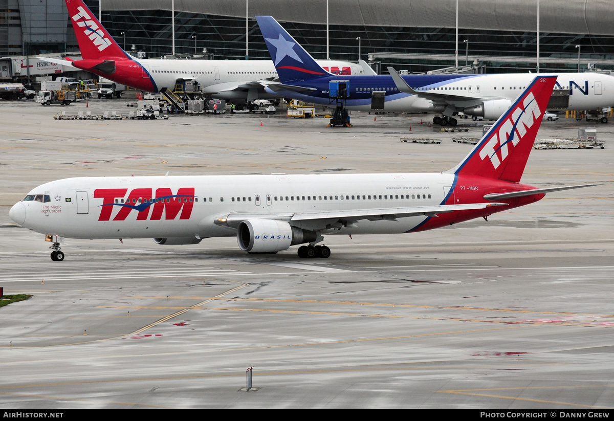 Aircraft Photo of PT-MSR | Boeing 767-33A/ER | TAM Linhas Aéreas | AirHistory.net #156763