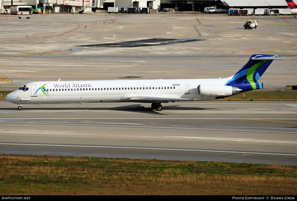 Aircraft Photo of N802WA | McDonnell Douglas MD-83 (DC-9-83) | World Atlantic Airlines | AirHistory.net #156766