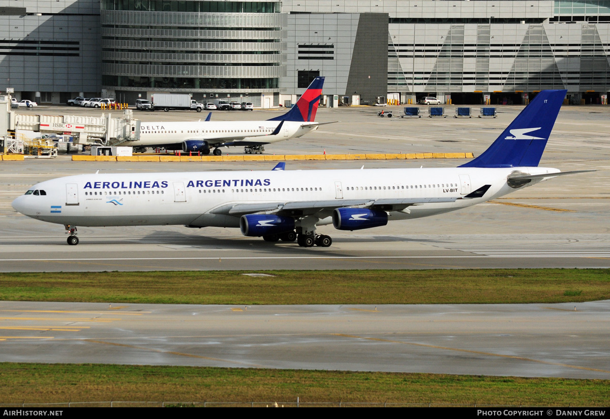 Aircraft Photo of LV-BIT | Airbus A340-313 | Aerolíneas Argentinas | AirHistory.net #156768