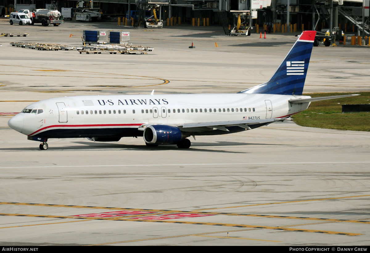 Aircraft Photo of N427US | Boeing 737-4B7 | US Airways | AirHistory.net #156772