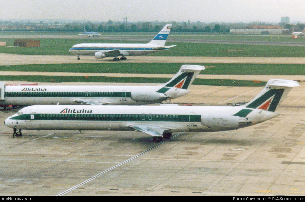 Aircraft Photo of I-DAWM | McDonnell Douglas MD-82 (DC-9-82) | Alitalia | AirHistory.net #156807