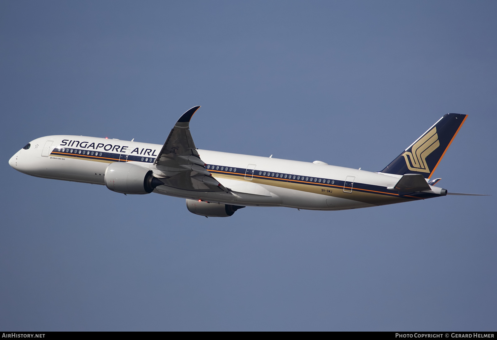 Aircraft Photo of 9V-SMJ | Airbus A350-941 | Singapore Airlines | AirHistory.net #156823