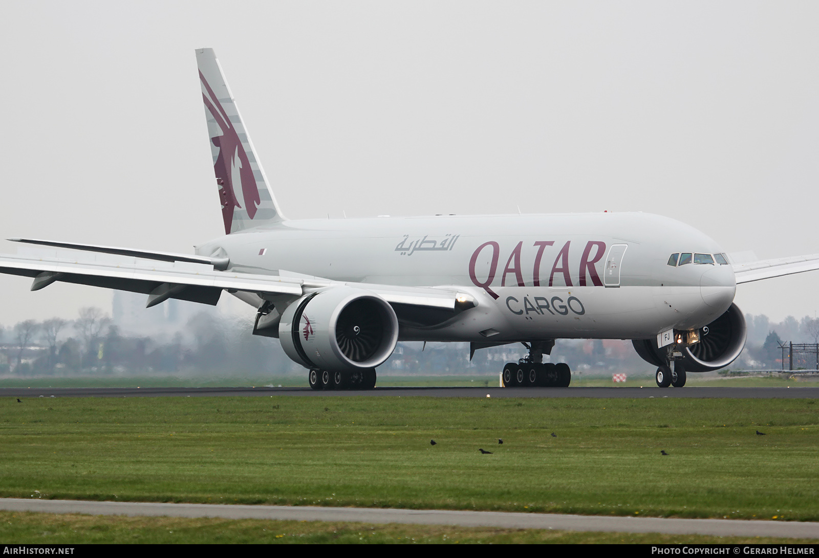 Aircraft Photo of A7-BFJ | Boeing 777-FDZ | Qatar Airways Cargo | AirHistory.net #156851