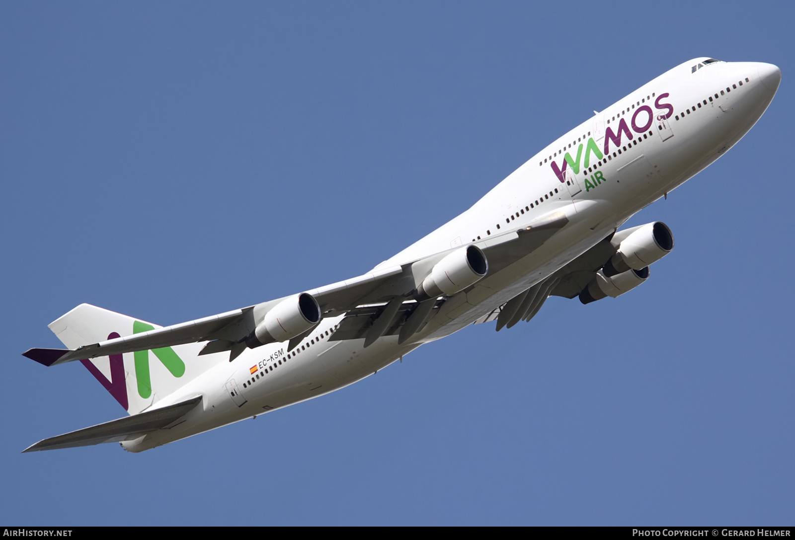 Aircraft Photo of EC-KSM | Boeing 747-412 | Wamos Air | AirHistory.net #156866