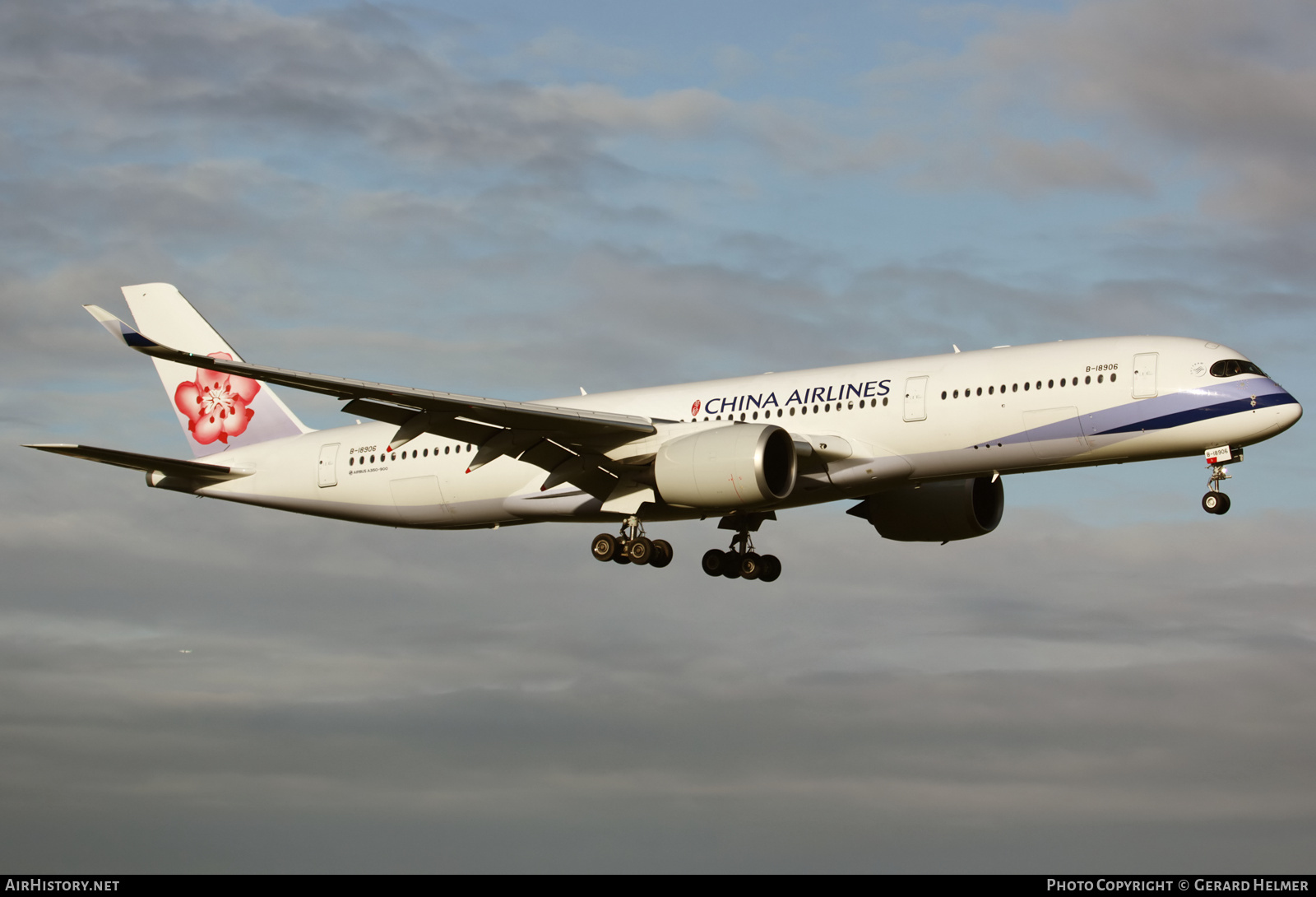 Aircraft Photo of B-18906 | Airbus A350-941 | China Airlines | AirHistory.net #156876