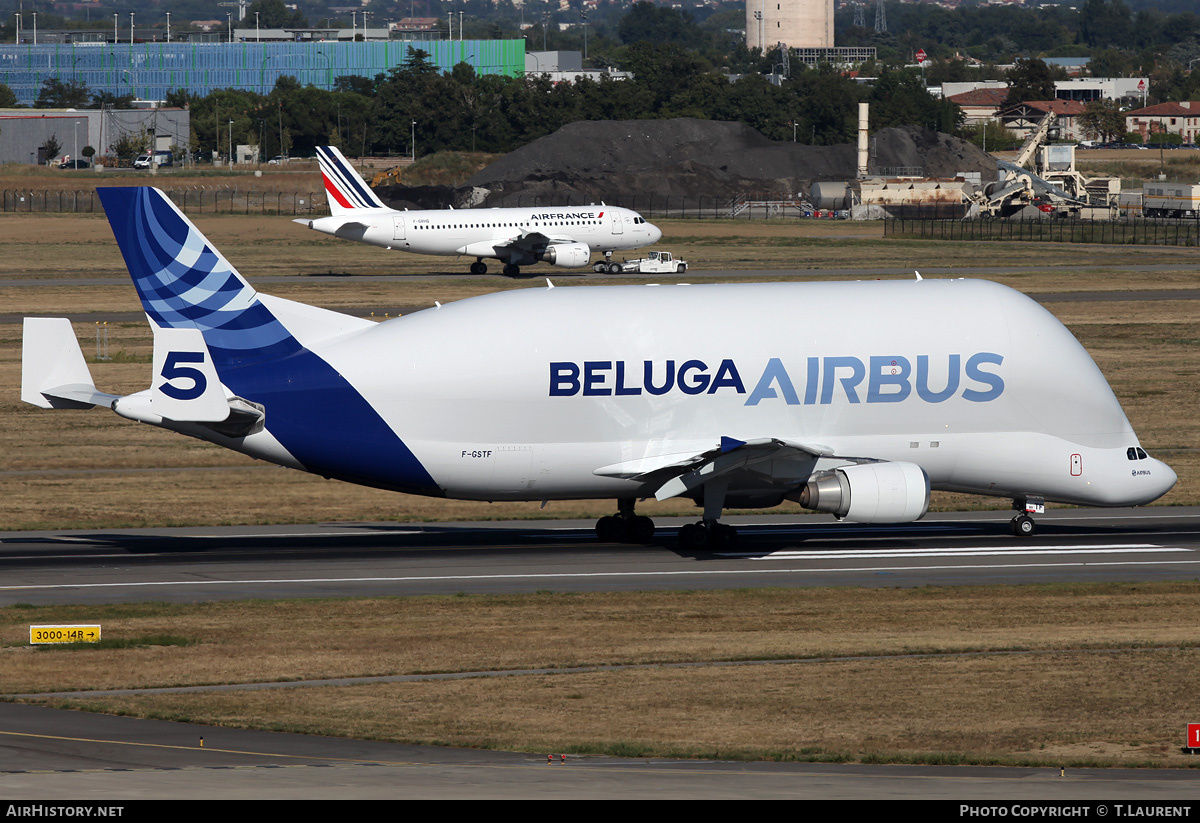 Aircraft Photo of F-GSTF | Airbus A300B4-608ST Beluga (Super Transporter) | Airbus Transport International | AirHistory.net #156913