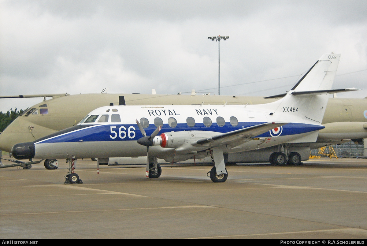 Aircraft Photo of XX484 | Scottish Aviation HP-137 Jetstream T2 | UK - Navy | AirHistory.net #156914