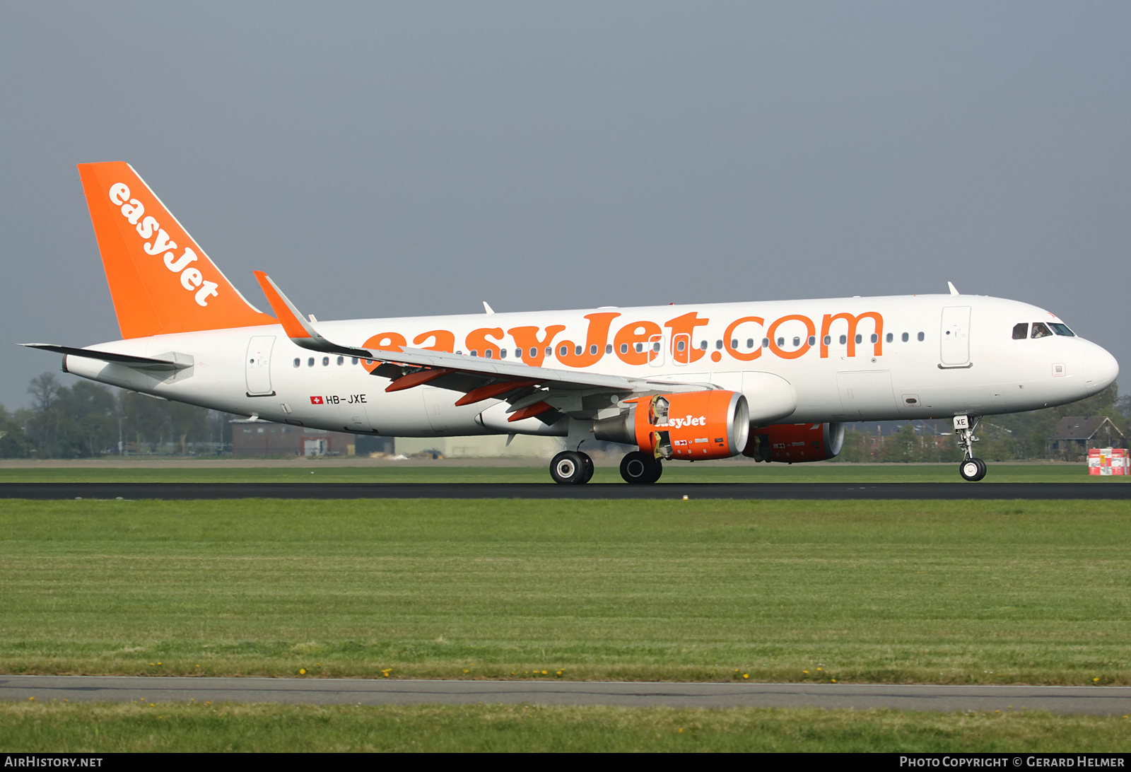 Aircraft Photo of HB-JXE | Airbus A320-214 | EasyJet | AirHistory.net #156916