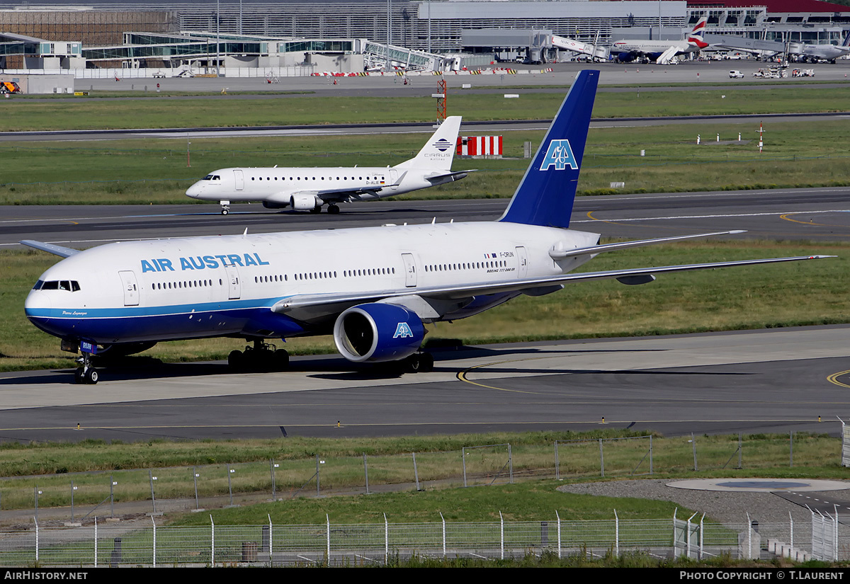 Aircraft Photo of F-ORUN | Boeing 777-2Q8/ER | Air Austral | AirHistory.net #156928