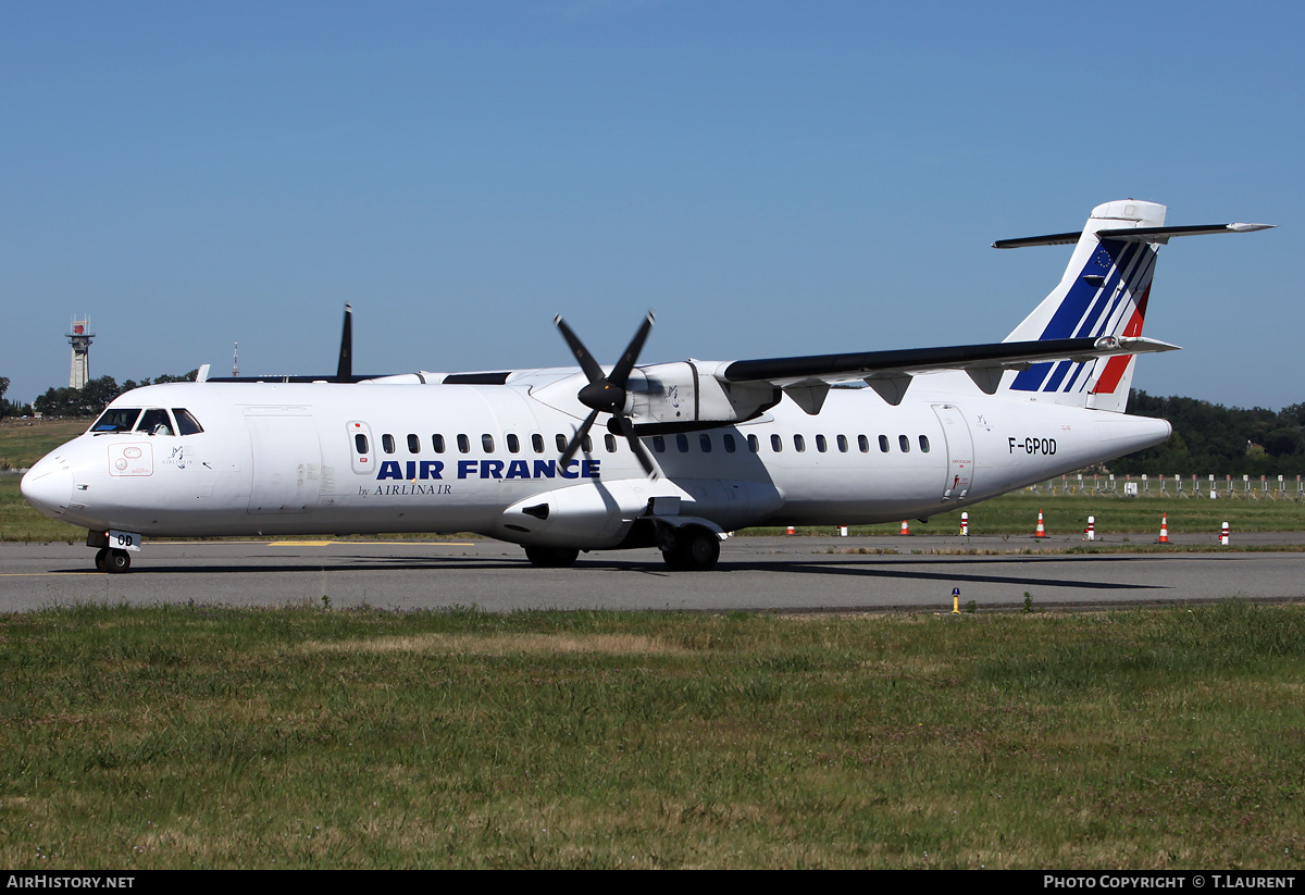 Aircraft Photo of F-GPOD | ATR ATR-72-202 | Air France | AirHistory.net #156929
