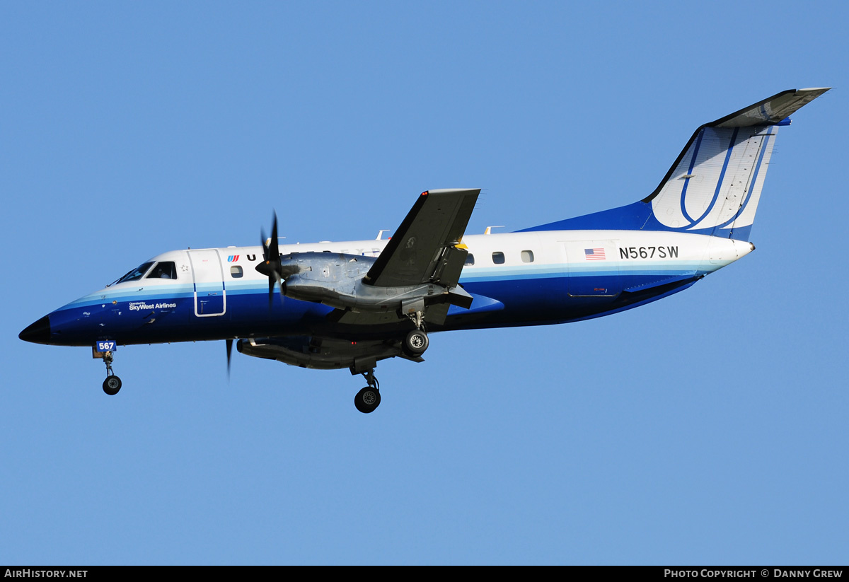Aircraft Photo of N567SW | Embraer EMB-120ER Brasilia | United Express | AirHistory.net #156939