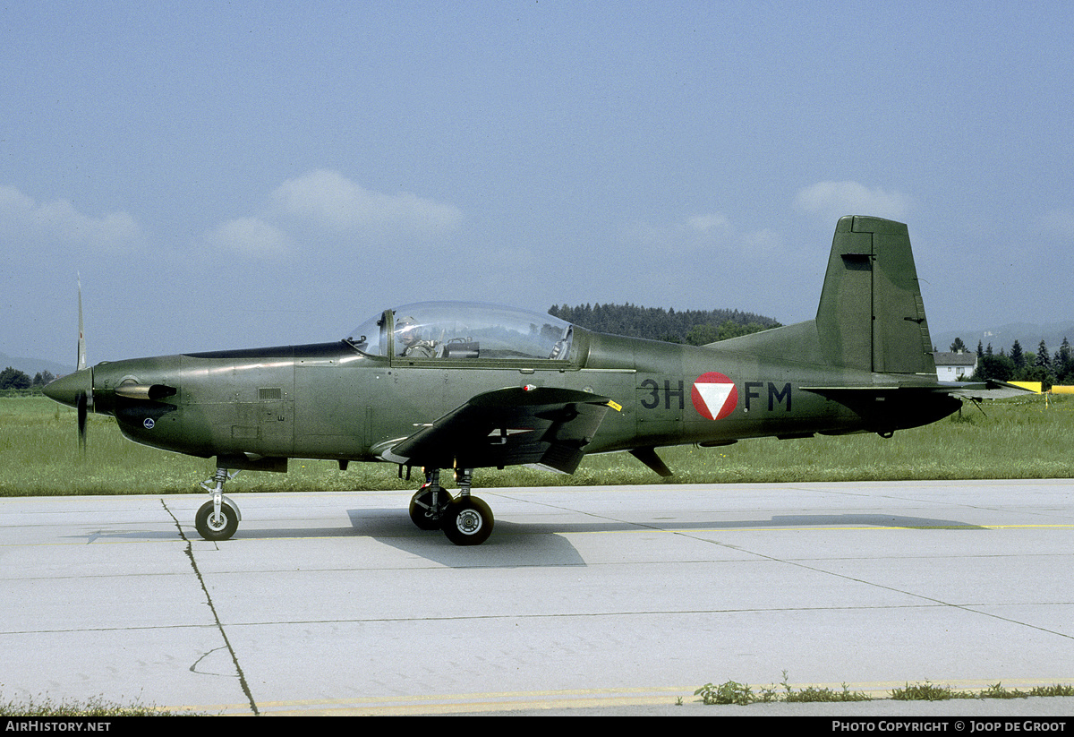 Aircraft Photo of 3H-FM | Pilatus PC-7 | Austria - Air Force | AirHistory.net #156947