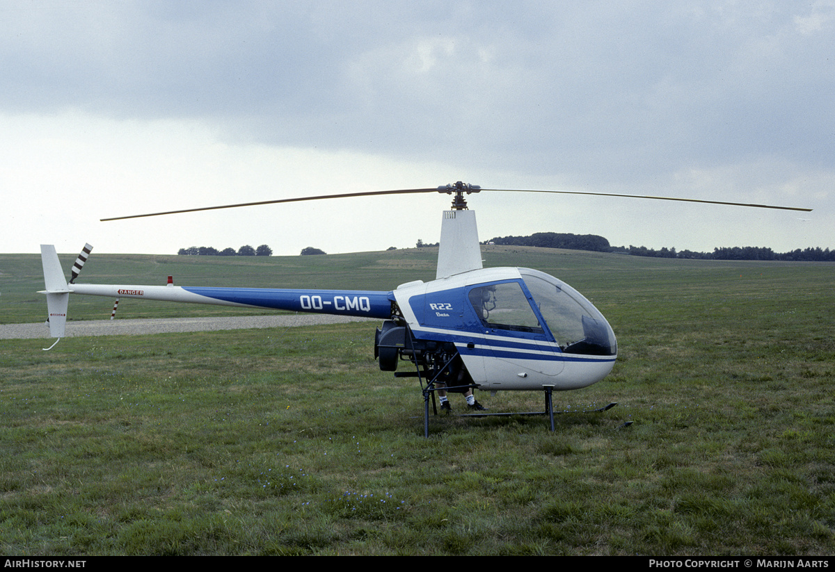 Aircraft Photo of OO-CMQ | Robinson R-22 Beta | AirHistory.net