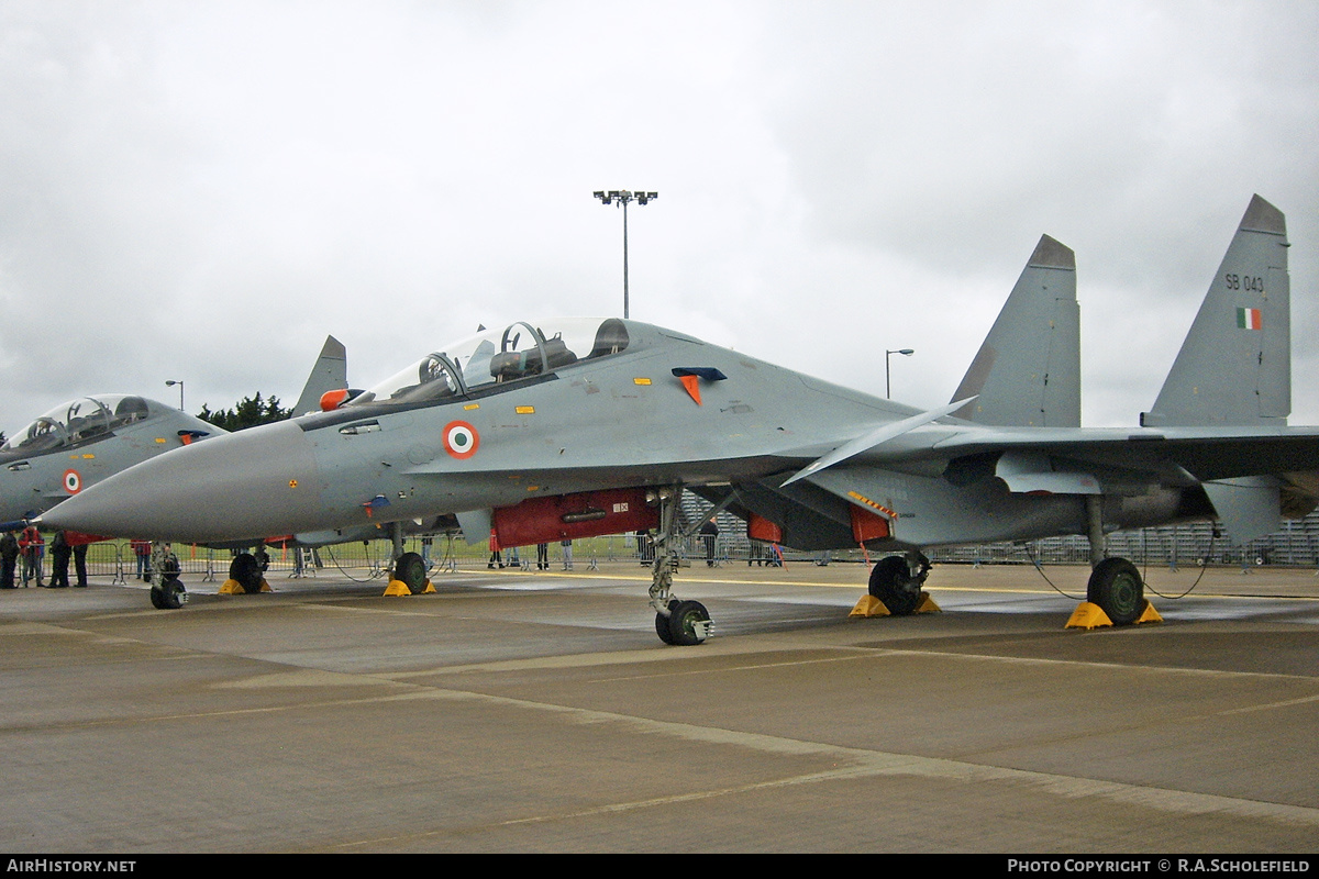 Aircraft Photo of SB043 | Sukhoi Su-30MKI | India - Air Force | AirHistory.net #156987