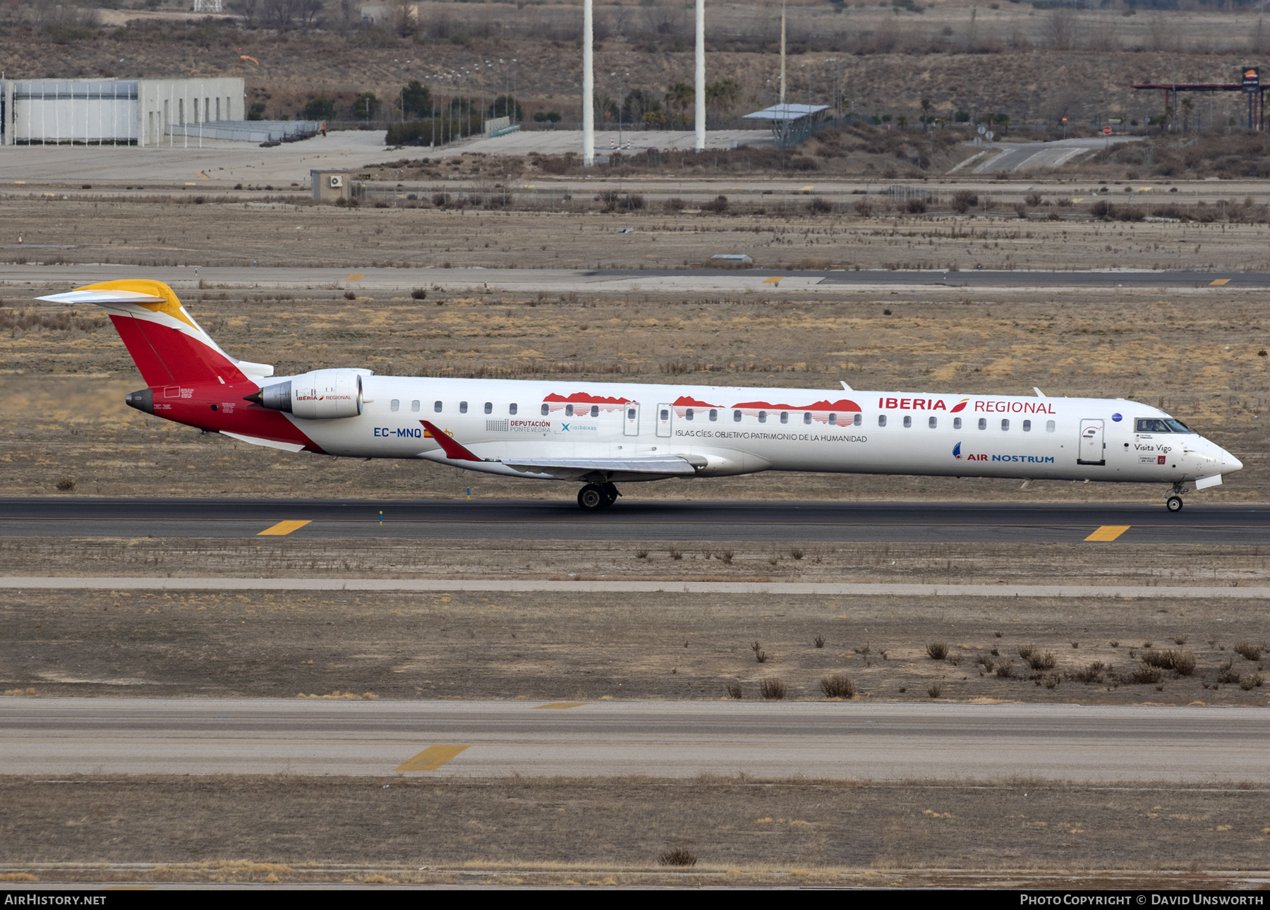 Aircraft Photo of EC-MNQ | Bombardier CRJ-1000EE (CL-600-2E25) | Iberia Regional | AirHistory.net #156990