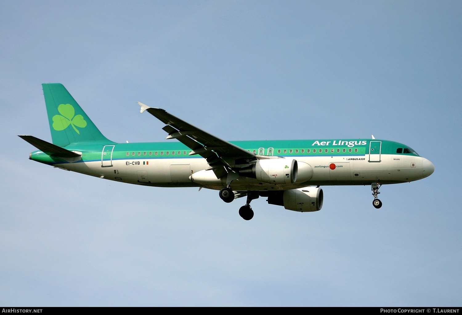Aircraft Photo of EI-CVB | Airbus A320-214 | Aer Lingus | AirHistory.net #156992