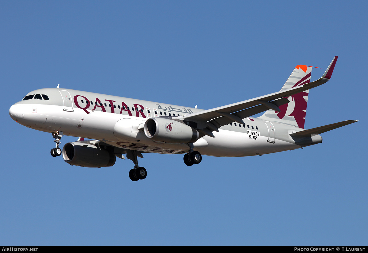 Aircraft Photo of F-WWBG | Airbus A320-232 | Qatar Airways | AirHistory.net #156993
