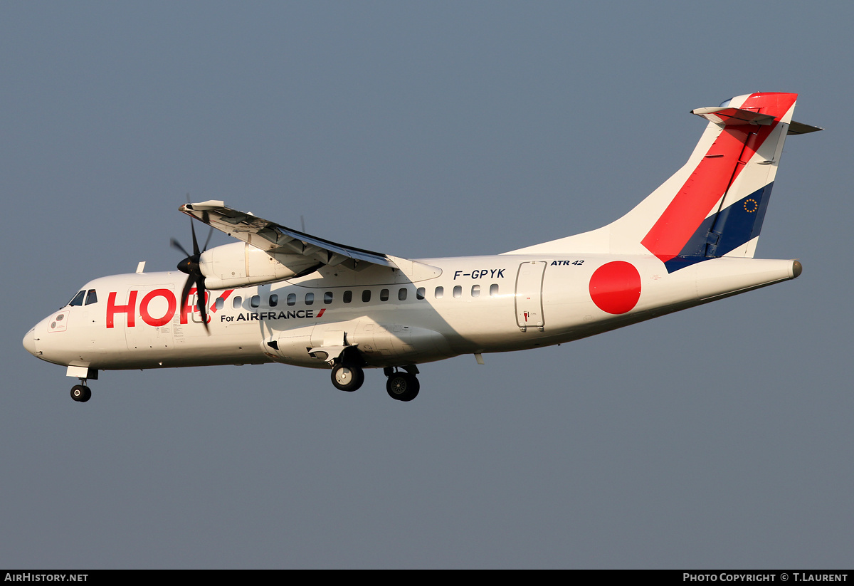 Aircraft Photo of F-GPYK | ATR ATR-42-500 | Hop! | AirHistory.net #156994