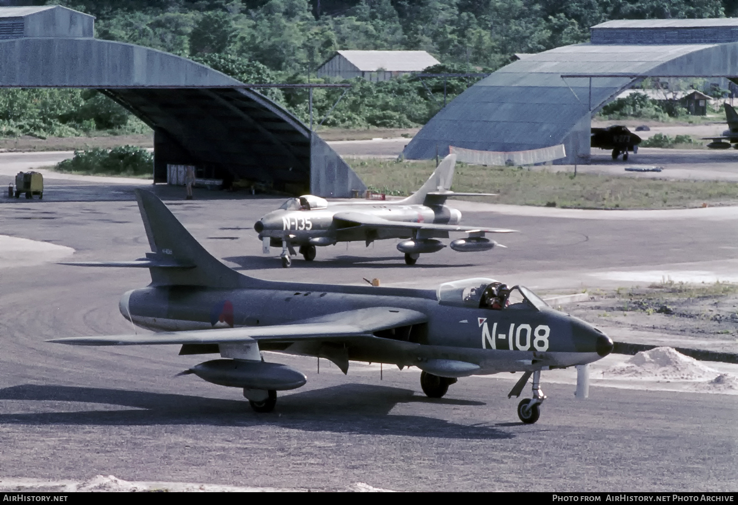 Aircraft Photo of N-108 | Hawker Hunter F4 | Netherlands - Air Force | AirHistory.net #157016