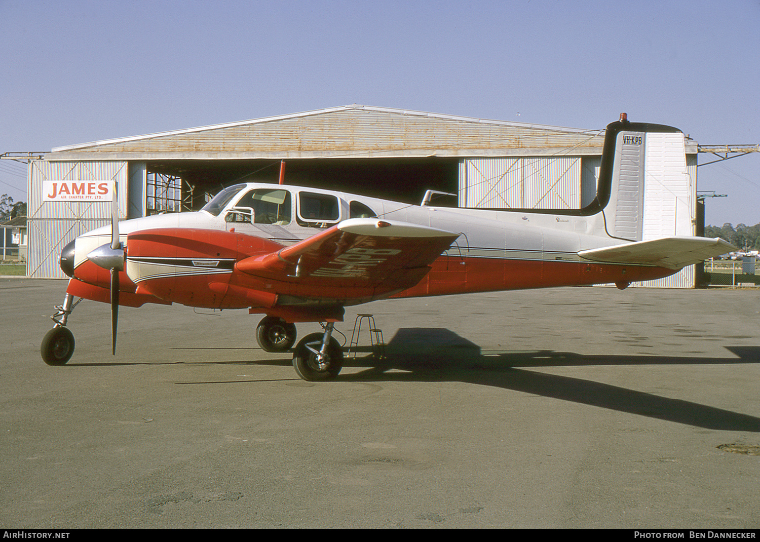 Aircraft Photo of VH-KPB | Beech G50 Twin Bonanza | AirHistory.net #157027