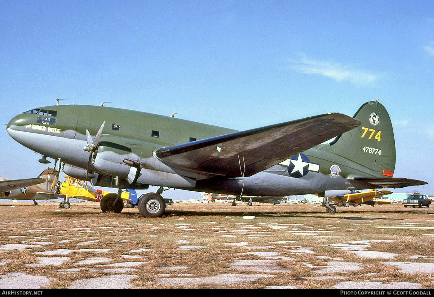 Aircraft Photo of N78774 / 478774 | Curtiss C-46F Commando | Confederate Air Force | USA - Air Force | AirHistory.net #157032