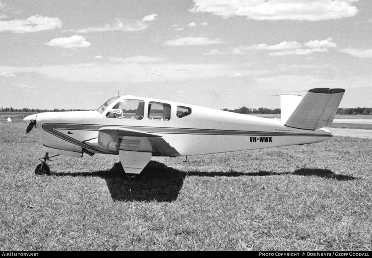 Aircraft Photo of VH-WWK | Beech G35 Bonanza | AirHistory.net #157043
