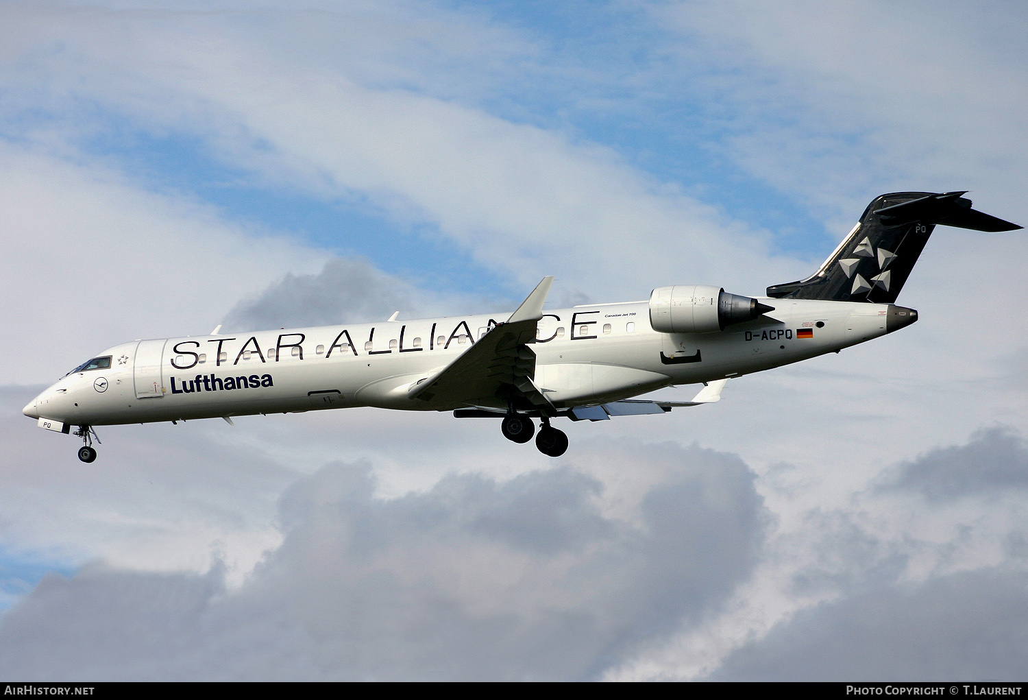 Aircraft Photo of D-ACPQ | Bombardier CRJ-701ER (CL-600-2C10) | Lufthansa | AirHistory.net #157047