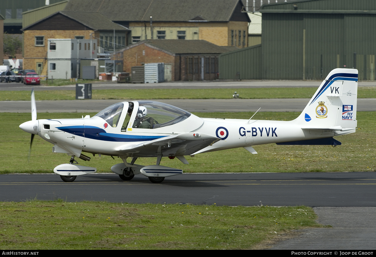 Aircraft Photo of G-BYVK | Grob G-115E Tutor | UK - Navy | AirHistory.net #157056