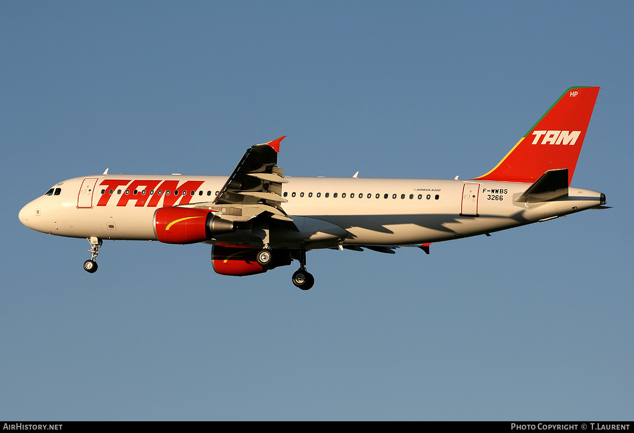 Aircraft Photo of F-WWBS | Airbus A320-214 | TAM Linhas Aéreas | AirHistory.net #157104