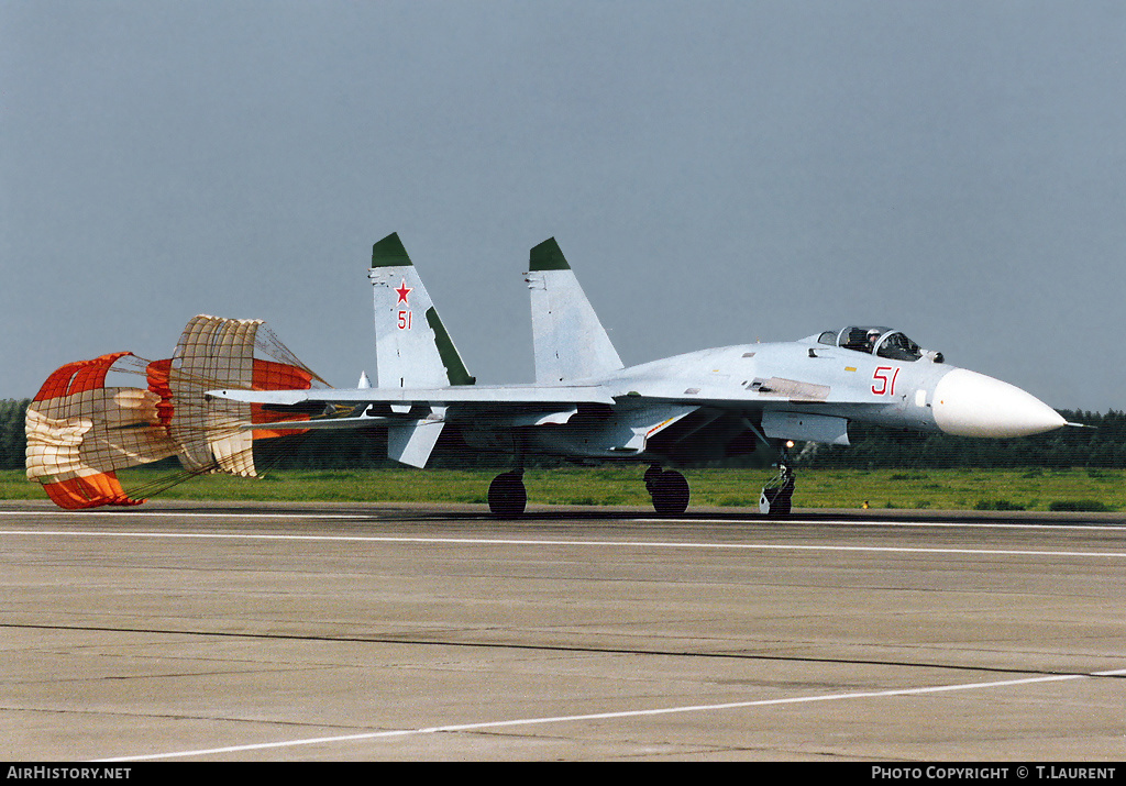 Aircraft Photo of 51 red | Sukhoi Su-27A | Soviet Union - Air Force | AirHistory.net #157109