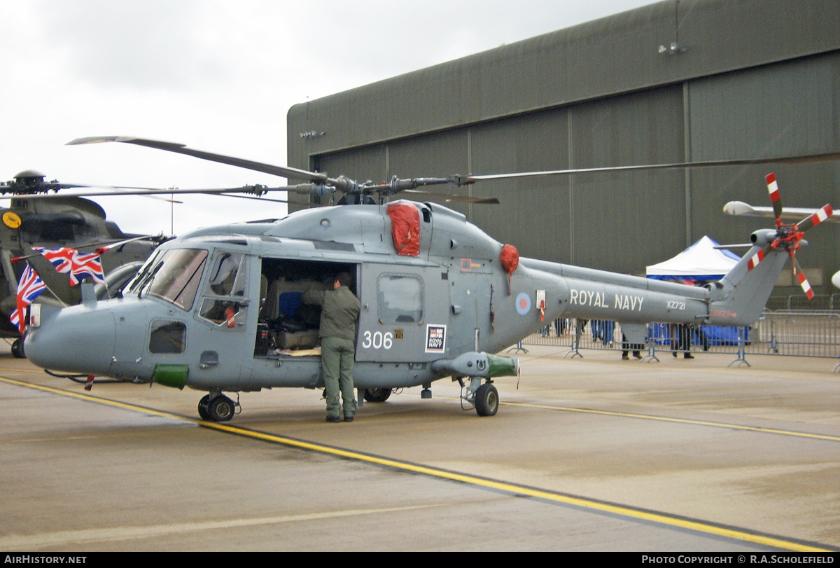 Aircraft Photo of XZ721 | Westland WG-13 Lynx HAS3SGM | UK - Navy | AirHistory.net #157119